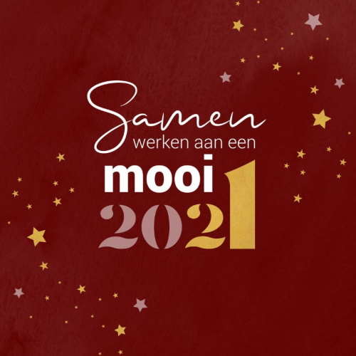 Samen werken aan een mooi 2021