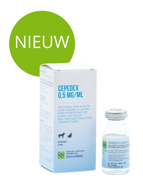 Dexmedetomidine (Cepedex) added to the Aesculaap Private Label